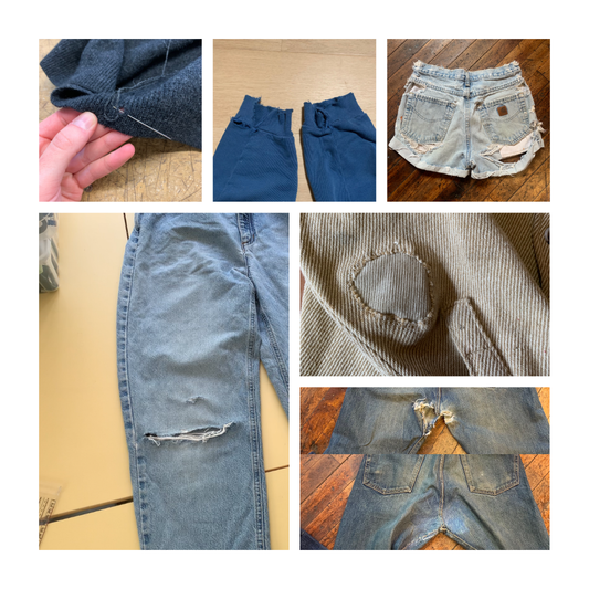 10/25: Clothing + Textile Repair Clinic (afternoon)